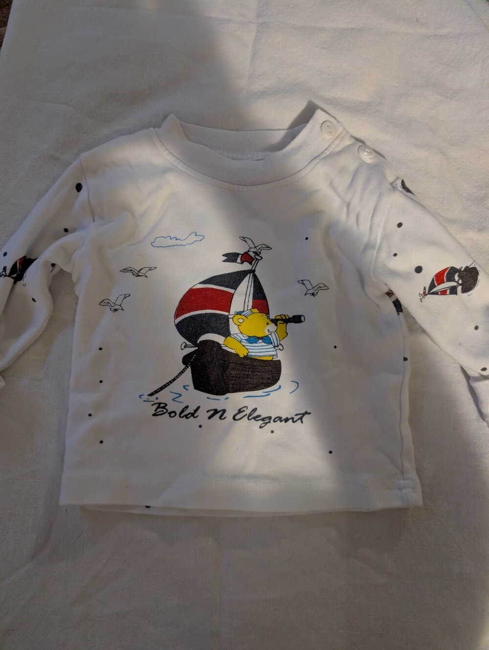 Vintage Bold N Elegant Baby Shirt